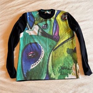 Colorful Abstract Long Sleeve Shirt